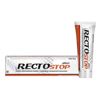 Rectostop Plus, pommade contre les hémorroïdes, 50 g