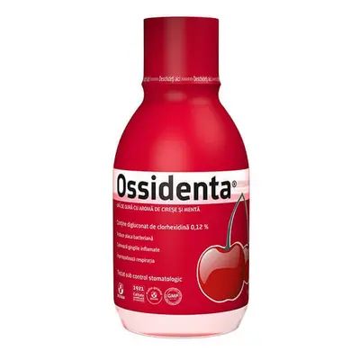 Bain de bouche à la cerise et à la menthe Ossidenta, 250 ml, Biofarm