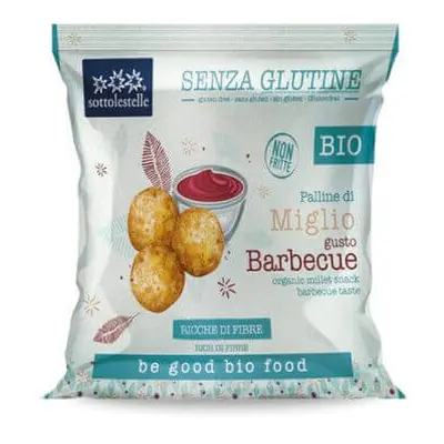 Boules de millet bio au goût barbecue, 75 g, Sottolestelle