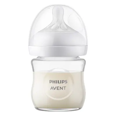 Biberon en verre Philips Avent Natural Response 120 ml, 0m+.