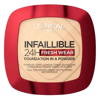 L'Oréal Paris Infaillible 24h fresh wear Foundation en poudre de maquillage 130, 9 g