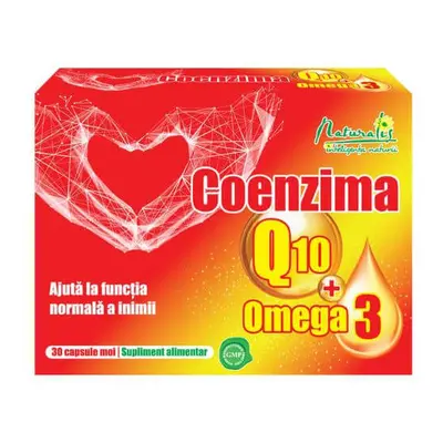 Naturalis Coenzyme Q10 + Omega 3 x 30 cps.