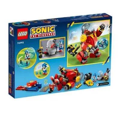 Sonic vs Dr. Eggman's Death Egg Robot Lego Sonic, 8 ans et +, 76993, Lego