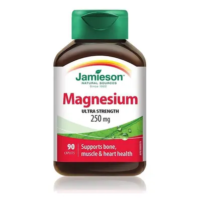 Magnésium 250mg, 90 gélules, Jamieson