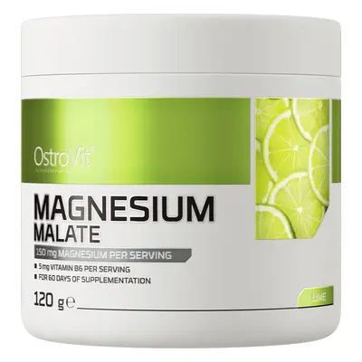 OstroVit Malate de magnésium, goût citron vert, 120 g