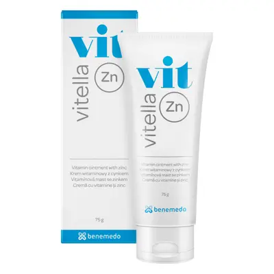 Benemedo Vitella Zn Crème avec vitamines et zinc, 75 g