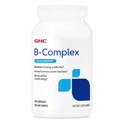 Gnc B-complex + Energy, Complexe B + Formule Energisante, 120 Cps