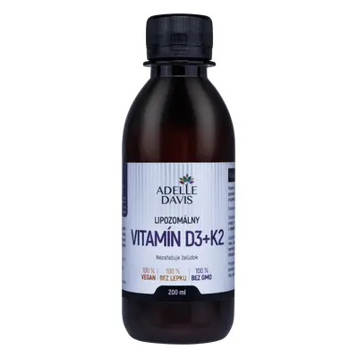 Adelle Davis Vitamine D3+K2 liposomale 200 ml