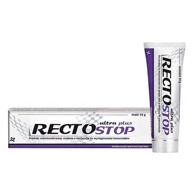 Rectostop Ultra Plus, pommade contre les hémorroïdes, 50 g