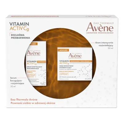 Avène Vitamine Cg Soin rajeunissant innovant pour éclaircir les hyperpigmentations, sérum correc