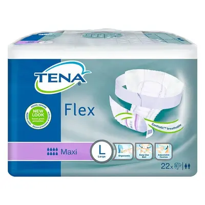 TENA Flex Maxi L 1×22 pcs, culotte d'incontinence avec ceinture à dégagement rapide