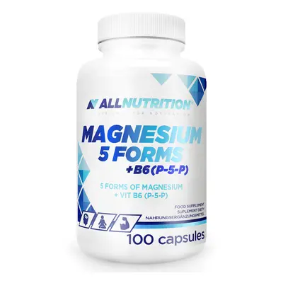 Allnutrition Magnésium 5 formes + B6 (P-5-P), 100 gélules