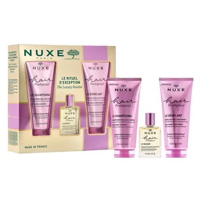 Coffret Nuxe Hair Prodigieux, masque nourrissant, 30 ml + shampooing brillance, 200 ml + après-s