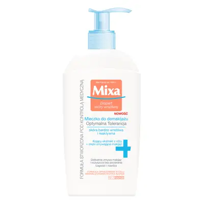 Mixa Tolérance Optimale, lait démaquillant apaisant, peaux sensibles, 200 ml