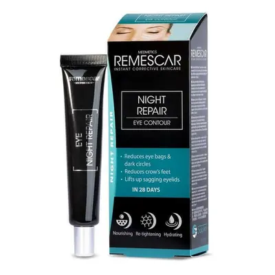 Crème de nuit réparatrice pour le contour des yeux, 20 ml, Remescar