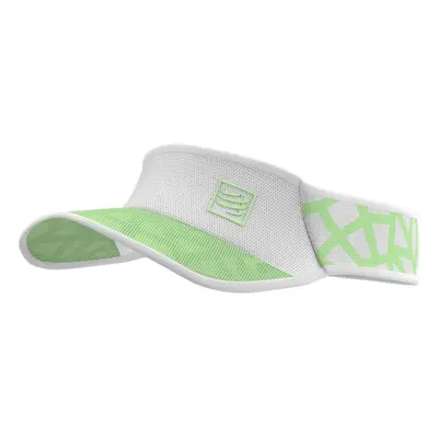 Visière Compressport Spiderweb Ultralight Blanc Vert