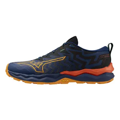 Chaussures Mizuno Wave Daichi 8 Bleu Marine Orange AW24, Taille 46,5 - EUR