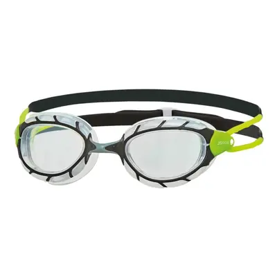 Lunettes de natation Zoggs Predator Noir Vert, Taille Smaller