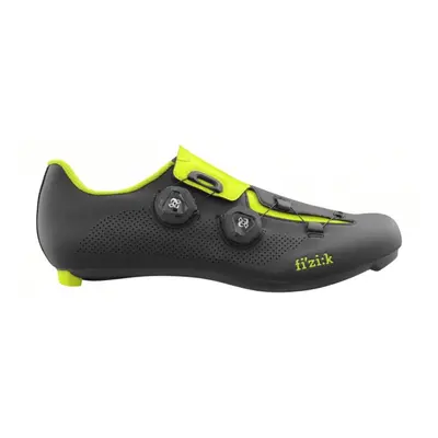 Chaussures Fizik Aria R3 Noir Jaune Fluor, Taille 40,5 - EUR