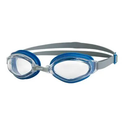 Lunettes de natation Zoggs Endura Max bleu blanc, Taille Regular