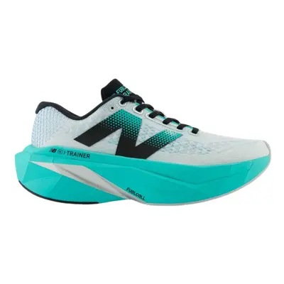 Chaussures New Balance FuelCell SuperComp Trainer v3 Bleu Blanc AW24 pour Femme, Taille 40,5 - E