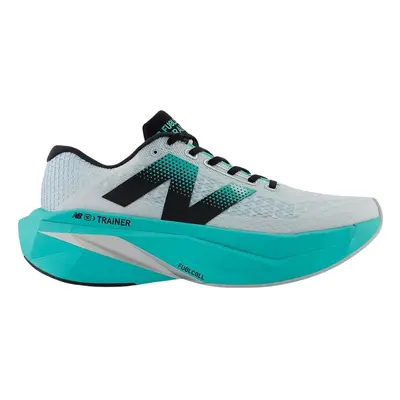 Chaussures New Balance FuelCell SuperComp Trainer v3 Bleu Blanc AW24, Taille 42,5 - EUR