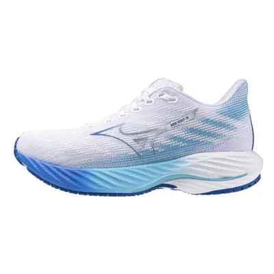 Baskets Femme Mizuno Wave Rider 28 Bleu Blanc AW24, Taille 37 - EUR