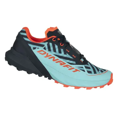 Baskets Dynafit Ultra 50 Graphic Bleu Clair Noir Orange Femme, Taille 40,5 - EUR