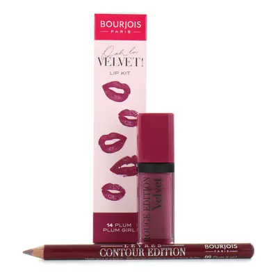 Bourjois Ooh La Velvet Rouge à lèvres & crayon à lèvres - Plum Plum Girl