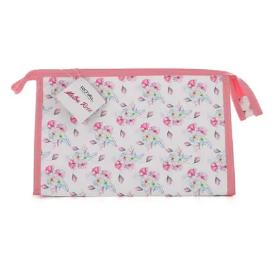 Royal Melba Rose Trousse de toilette avec fermeture à glissière