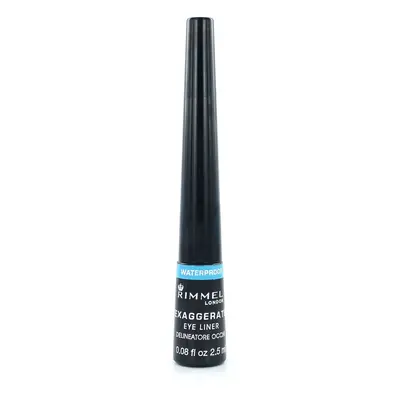 Rimmel Exaggerate Waterproof Eyeliner - Glossy Black