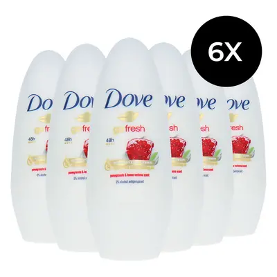 Dove Go Fresh Déodorant - Pomegranate & Lemon Verbena Scent (6 pièces)