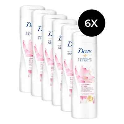 Dove Nourishing Secrets Glowing Ritual Bodylotion - ml (6 pièces)