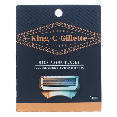 Gillette King C. Neck Razor Blades - pieces