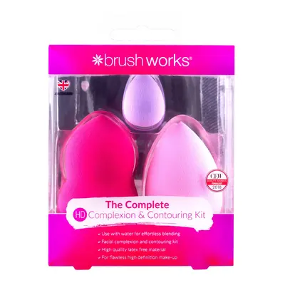 Brushworks HD Complexion & Contouring Sponge Set