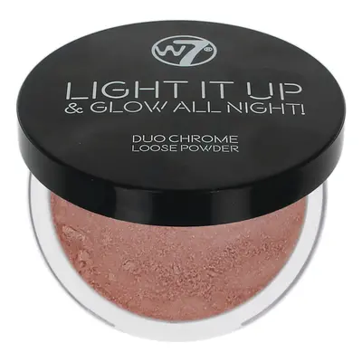 W7 Light It Up & Glow All Night Duo Chrome Poudre libre - No Vacancy