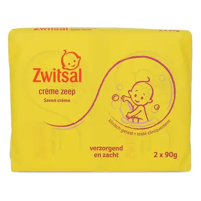 Zwitsal Cream Soap - 2 x 90 gram