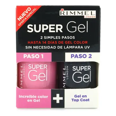 Rimmel Super Gel Duo Vernis à ongles - Angel Wing (Version espagnole)