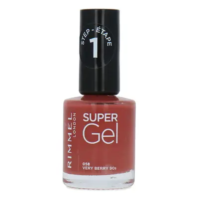 Rimmel Super Gel Vernis à ongles - Very Berry 90s