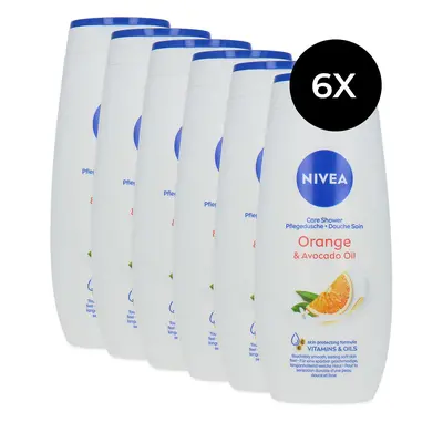 Nivea Care Shower Orange & Avocado Oil Gel Douche - x ml