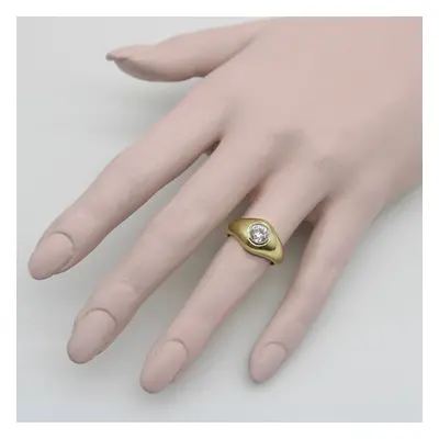 Bague or avec diamants - Bague Vintage - bijou de luxe certifié