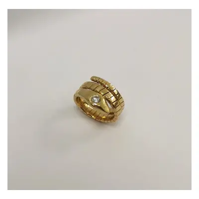 Bague Serpent Or & Diamant - Bague Vintage - bijou de luxe certifié