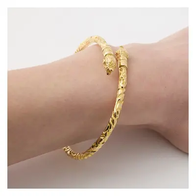 Bracelet serpent or jaune - Bracelet Vintage - bijou de luxe certifié