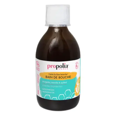 Bain de bouche certifié Bio Propolis & Menthe Propolia