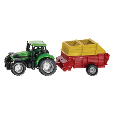 Tracteur miniature avec remorque Pottinger Siku S01676