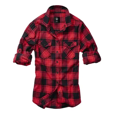 Chemise Amy Flanell Shirt rouge femme - Noir / XXL