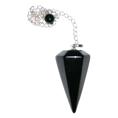 Pendule Tourmaline noire - Hexagonal