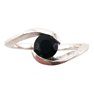 Bague Onyx noir "Doriane" - Argent 925