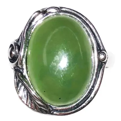 Bague Jade "Justine" - Argent 925