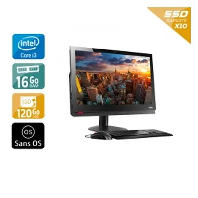 Lenovo ThinkCentre M910Z AIO i3 Gen 7 24" - 16Go RAM 120Go SSD Sans OS